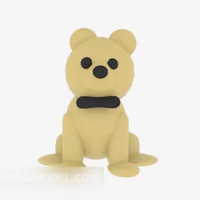 Children Puppy Stuff Toy 3d model