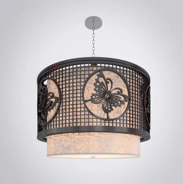 Round Chandelier Furniture 3d model Round Chandelier Furniture 3d model