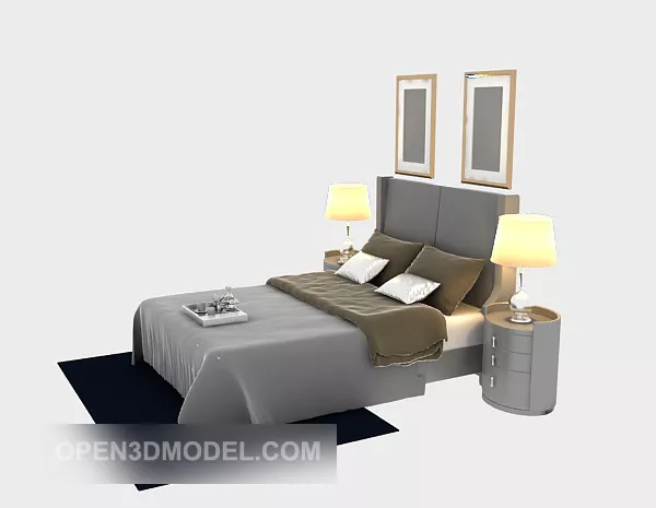 Wrinkled Carpet 3d model