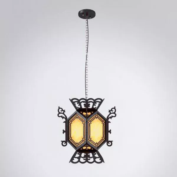 Black Wood Chandelier Chinese Furniture 3d model Black Wood Chandelier Chinese Furniture 3d model