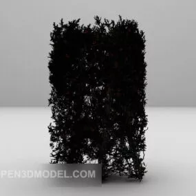 Green Plant Wall Decor 3d model
