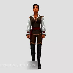 Ancient People Character 3d model