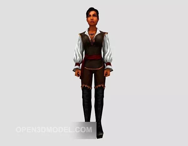 Ancient People Character 3d model Ancient People Character 3d model