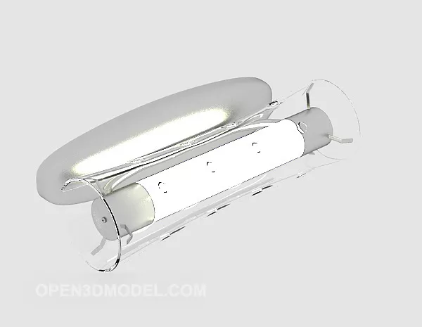 Common Fluorescent Lamp Furniture 3d model Common Fluorescent Lamp Furniture 3d model
