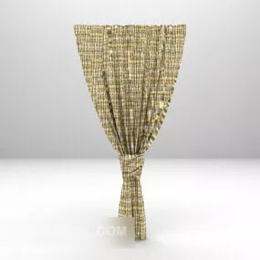 Fabric Curtain Furniture 3d model