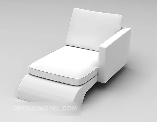 Lounge Chaise Chair 3d model