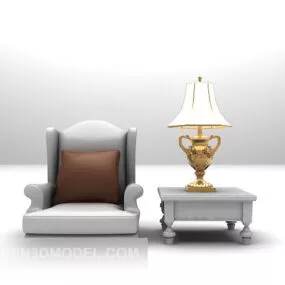 Single Sofa Furniture 3d model
