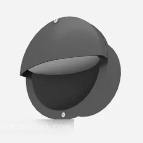 Downlight Grey Furniture 3d model