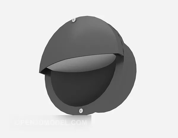 Downlight Grey Furniture 3d model Downlight Grey Furniture 3d model