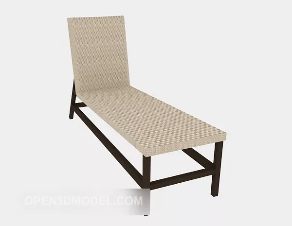 Leisure Recliner Lounge Chair 3d model Leisure Recliner Lounge Chair 3d model