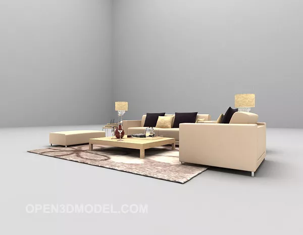 Rhombus Pendant Lamp 3d model