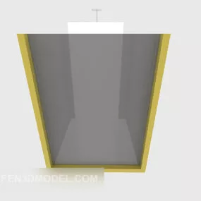 Chandelier Rectangular 3d model