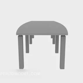 Stool Grey Color 3d model
