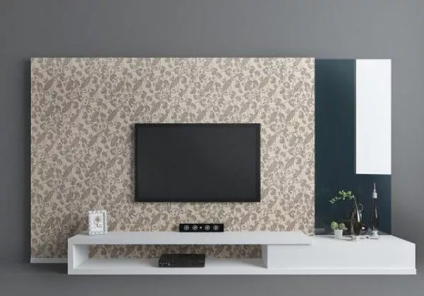 Modern Tv Wall With Under Cabinet 3d model Modern Tv Wall With Under Cabinet 3d model