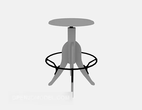 Small Round Bar Table 3d model Small Round Bar Table 3d model