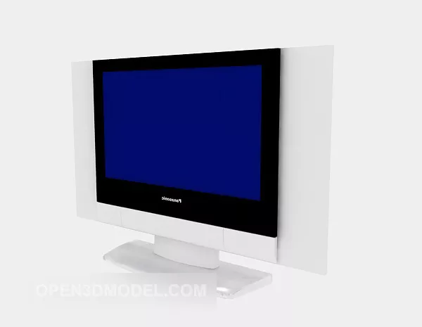 Lcd Flat Screen 3d model