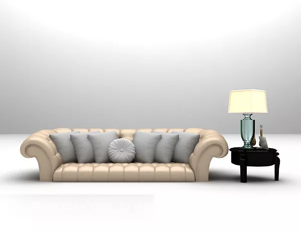 Cortit Multi-seaters Sofa Furniture 3d model Cortit Multi-seaters Sofa Furniture 3d model