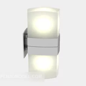 Lamp Tube White Shade 3d model