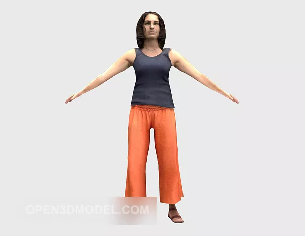 Marvelous Designer Sweater Fashion 3d model