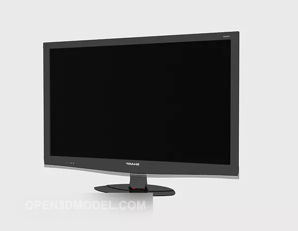 Lcd For Work 3d model Lcd For Work 3d model