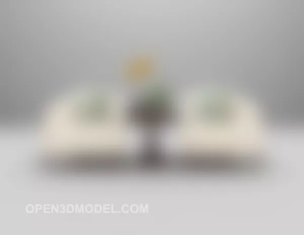 Antique Pendant Light Bulb 3d model