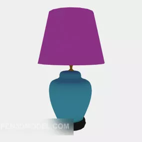 Lowpoly Bedside Lamp 3d model