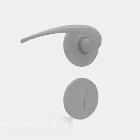 Door Handle Simple Style 3d model