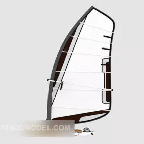Sport Sailing Boat 3d model