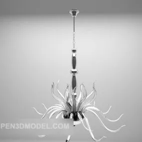 Flower Chandelier 3d model