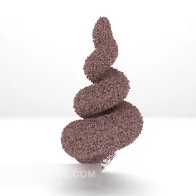 Plant Hedge 3d model