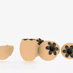 Fruit Sapote Mamay 3d model
