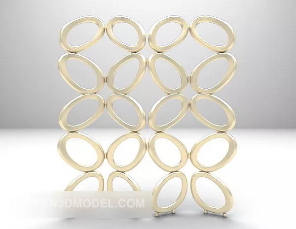 Screen Wood 3d model