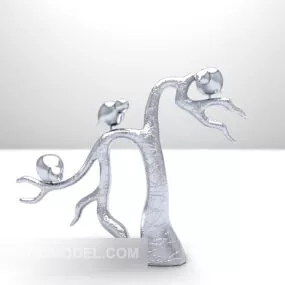 Dry Branch Tree Decoration Furniture 3d model