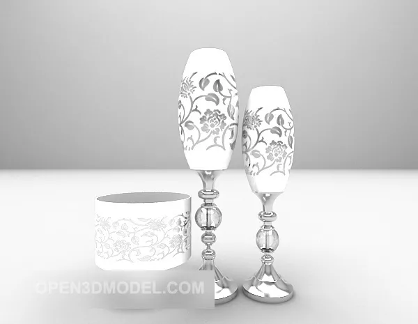 Furniture Of Table Lamp Lamp Set-up 3d model Furniture Of Table Lamp Lamp Set-up 3d model