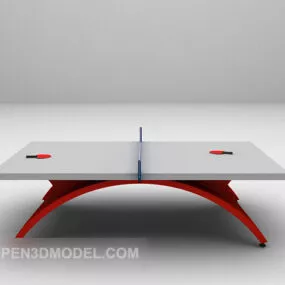 Sport Table Tennis Table V1 3d model