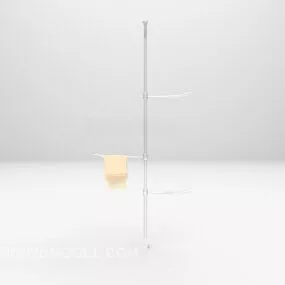 Coat Rack Simple Furniture 3d model