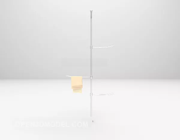 Hallway Rack 3d model