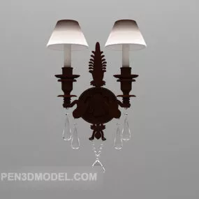 Vintage Wall Lamp Furniture 3d model