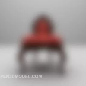 European Classic Style Sofa V1 3d model