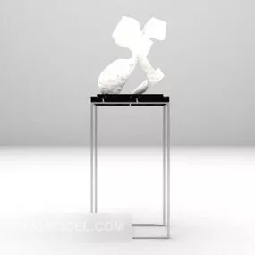 Interior Abstract Sculpture Decorative 3d model