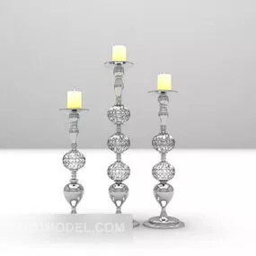Decorative Candlestick 3d model