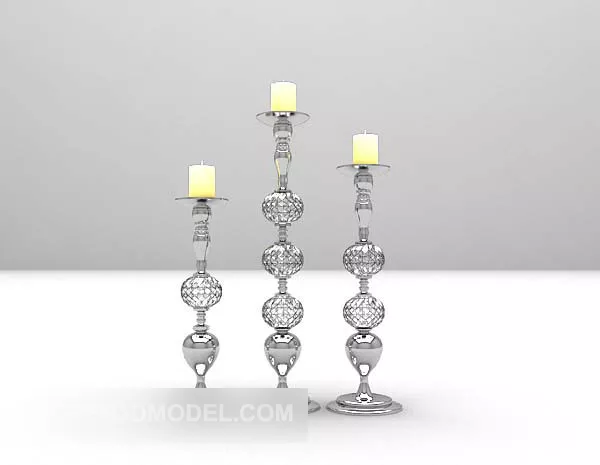 Decorative Candlestick 3d model Decorative Candlestick 3d model