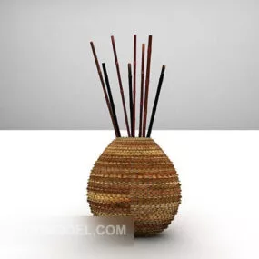 Living Room Decoration Furniture 3d model