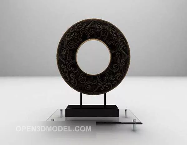 Round Shaped Sculpture Decorative V1 3d model Round Shaped Sculpture Decorative V1 3d model