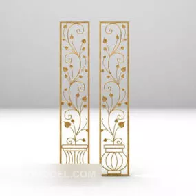 Pattern Carving Screen 3d model