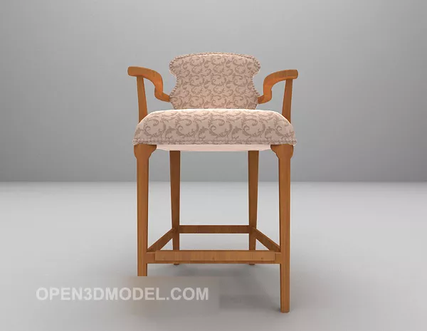 European Wood Sofa Pattern 3d model European Wood Sofa Pattern 3d model