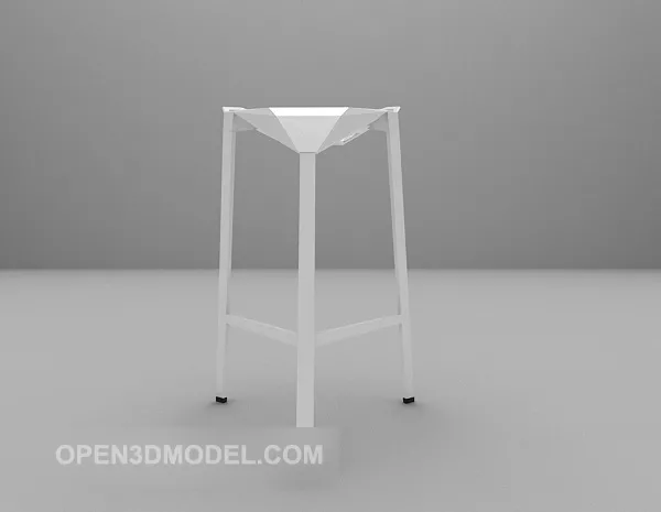 Bar Table With Chair 3d model