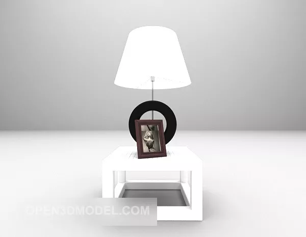 Data Rack Holder With Paper 3d model