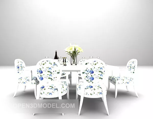 Alien Sign Pattern Decoration 3d model