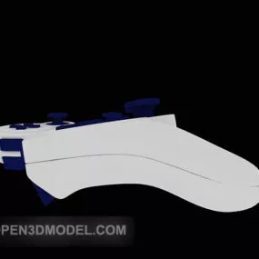 White Gamepad 3d model